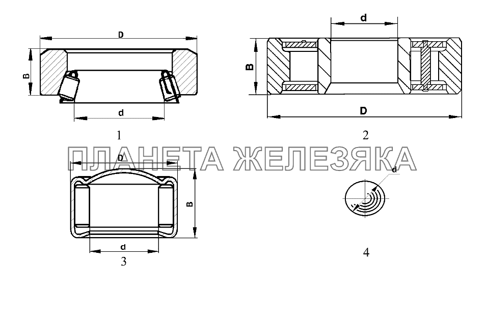 Подшипники УАЗ-31519